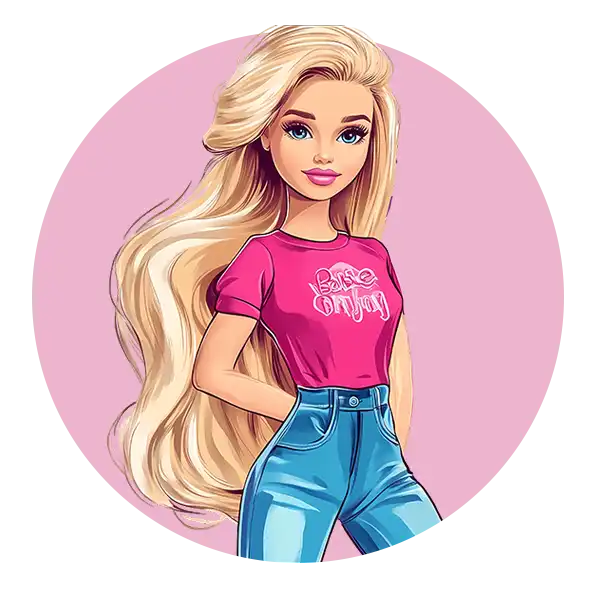 عروسک دخترانه مدل باربی
