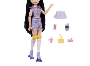 عروسک barbie اسکیت باز رنی همراه لوازمش