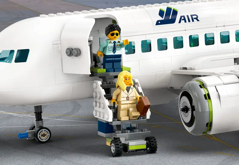 لگو سیتی مدل 60367 هواپیمای مسافربری