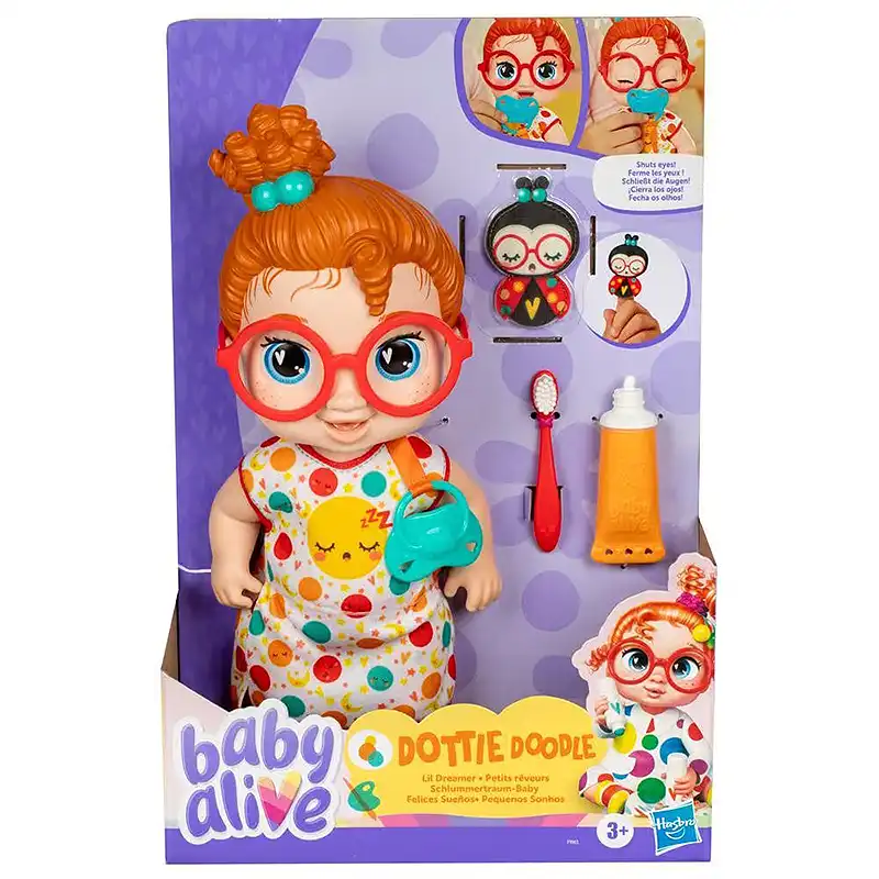  عروسک Baby Alive مدل Lil Dreamer Dottie Doodle