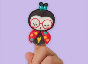 عروسک بند انگشتی پارچه ای