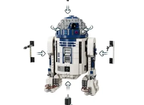 لگو استار وارز مدل 75379 دروید R2-D2 3