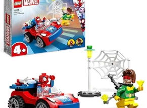 لگو مارول مدل 10789 ماشین مرد عنکبوتی و داک اوک