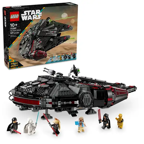 لگو استار وارز مدل 75389 سفینه میلینیوم فالکون مشکی The Dark Falcon