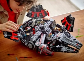 لگو استار وارز مدل 75389 سفینه میلینیوم فالکون مشکی The Dark Falcon 3