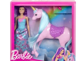 عروسک باربی و یونیکورن فانتزی از سری Fantasy Doll Assortment