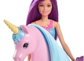 عروسک باربی و یونیکورن فانتزی از سری Fantasy Doll Assortment