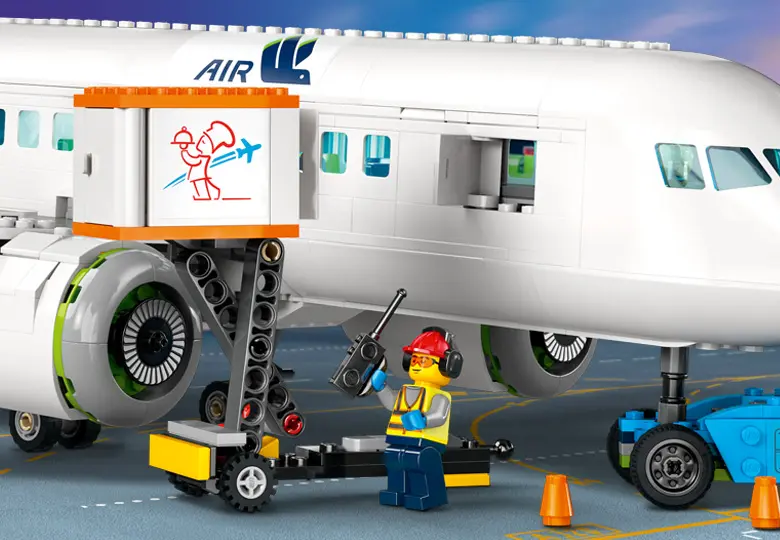 لگو سیتی مدل 60367 هواپیمای مسافربری