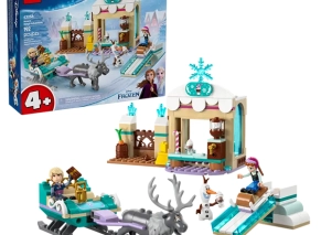 لگو دیزنی مدل 43256 ماجراجویی سورتمه آنا