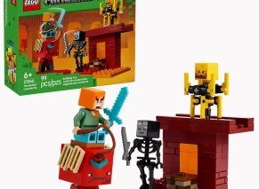 لگو ماینکرفت مدل 21266 نبرد گدازه‌ای ندر،