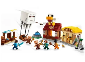 لگو ماینکرفت مدل 21273 حمله به روستای بالون ارواح