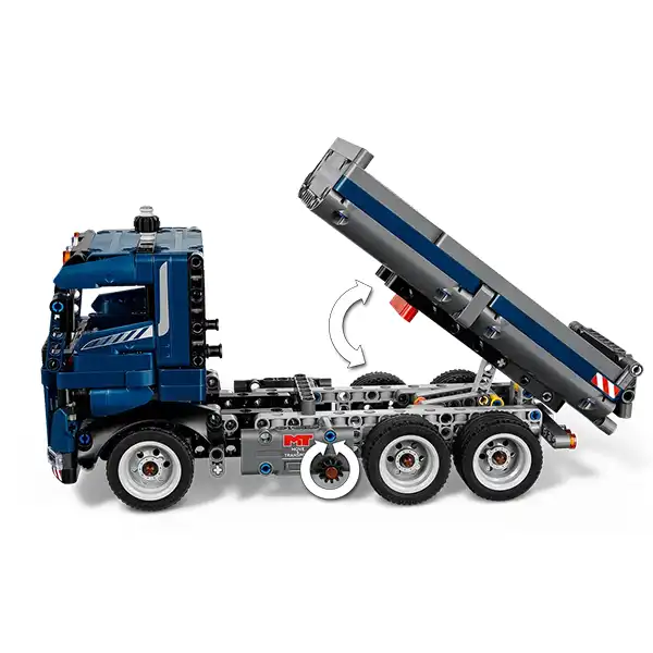 حرکت قسمت بار لگو تکنیک مدل 42203 کامیون کمپرسی Tipping Dump Truck