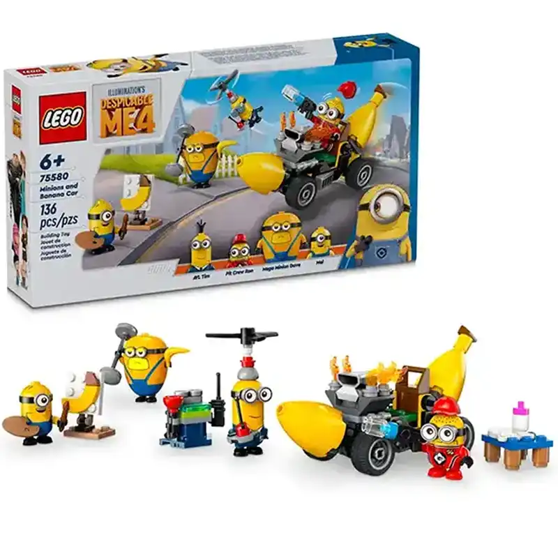 لگو مینیون ها و ماشین موزی مدل 75580