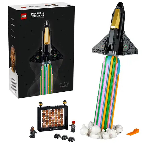 لگو آیکونز مدل 10391 بر فراز ماه با فارل ویلیامز