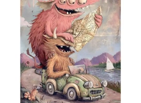 پازل 2000 تکه هیه طرح «جاده پر پیچ و خم»