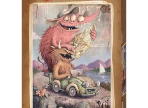 پازل 2000 تکه هیه طرح «جاده پر پیچ و خم» (Road Trippin)