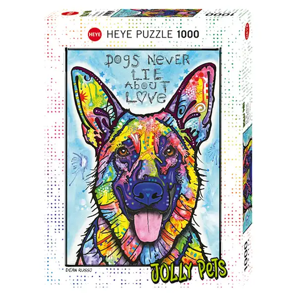 پازل 1000 تکه HEYE سگ‌ها هرگز دروغ نمی‌گویند