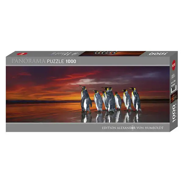 پازل 1000 تکه هیه طرح «شاه پنگوئن‌ها»