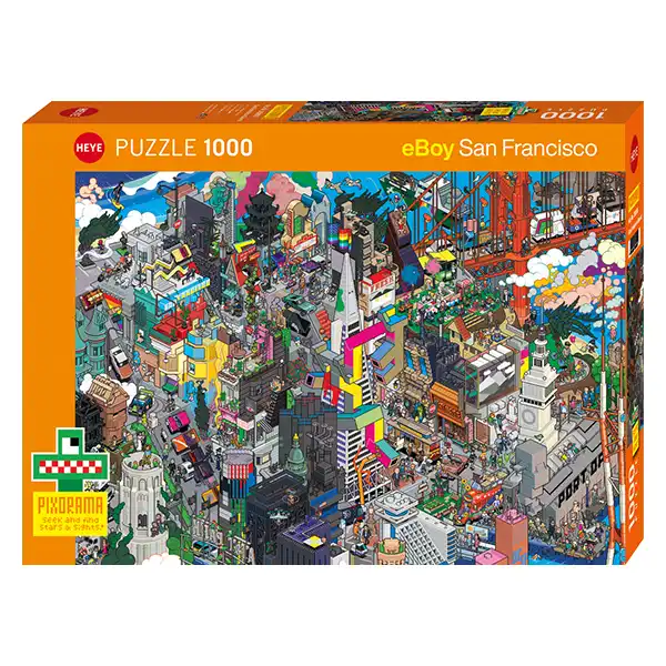 پازل 1000 تکه هیه طرح جستجوی سان فرانسیسکو
