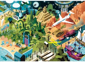 پازل 1000 تکه هیه HEYE طرح فیلمهای اسپیلبرگ