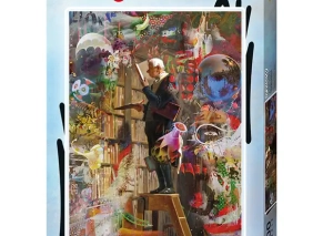 پازل 1000 تکه هیه طرح کرم کتاب