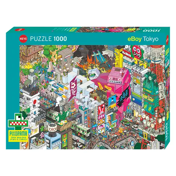 پازل 1000 تکه هیه طرح جستجوی توکیو