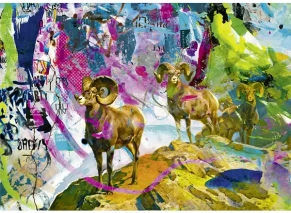 پازل 1000 تکه هیه طرح «شاخهای بزرگ»