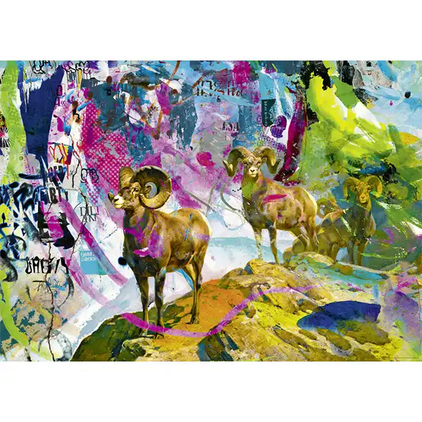 پازل 1000 تکه هیه طرح «شاخهای بزرگ»