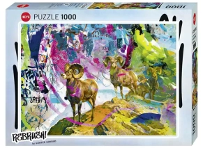 پازل 1000 تکه هیه طرح «شاخهای بزرگ» (Big Horns)