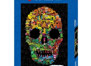 پازل 1000 تکه هیه طرح جمجمه خلاقانه