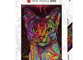 پازل 2000 تکه هیه طرح گربه حبشی