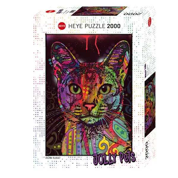 پازل 2000 تکه هیه طرح گربه حبشی