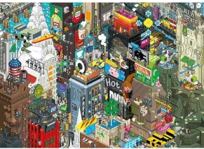 پازل 1000 تکه هیه HEYE طرح جستجوی نیویورک