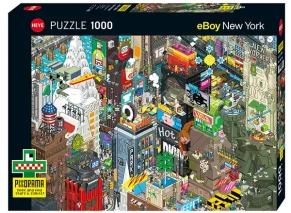 پازل 1000 تکه هیه HEYE طرح جستجوی نیویورک