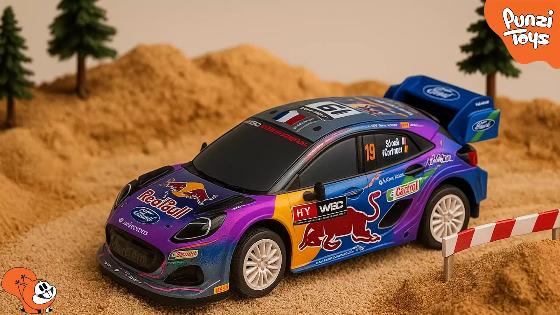 ماشین کنترلی NIKKO مدل 1:18 Night Mode-M-Sport Ford Puma