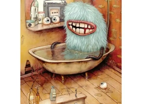 پازل 1000 تکه هیه heye طرح وان حمام