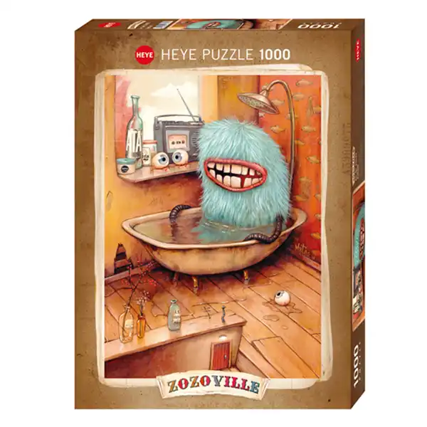 پازل 1000 تکه هیه طرح وان حمام