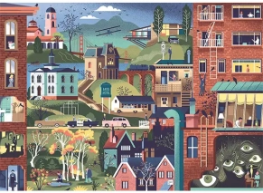 پازل 1000 تکه هیه طرح فیلمهای هیچکاک «Hitchcock Films»