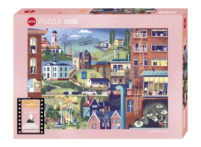 پازل 1000 تکه HEYE طرح فیلمهای هیچکاک «Hitchcock Films»