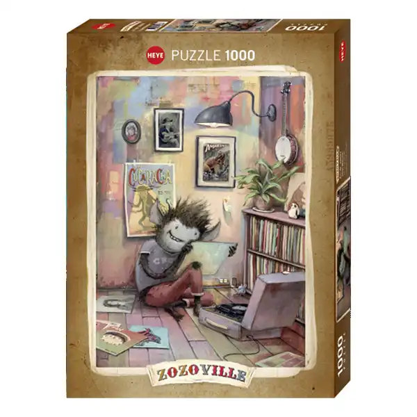 پازل 1000 تکه هیه طرح هیولای وینیل