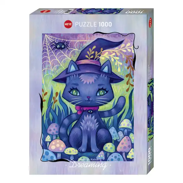 پازل 1000 تکه هیه طرح گربه جادوگر