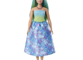 استایل شاد و فانتزی عروسک باربی پرنسس با موی سبز