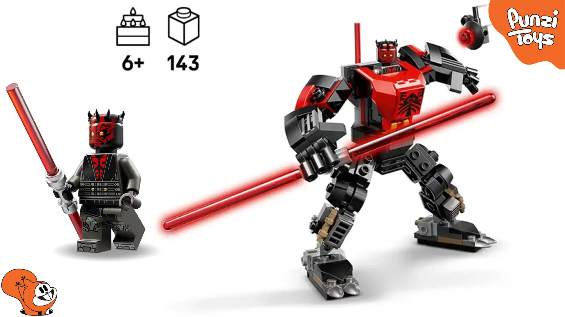 لگو استار وارز مدل 75411 ربات مکانیکی Darth Maul
