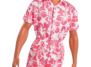 عروسک پسر باربی Fashionistas Ken مو قهوهای با لباس هوایی