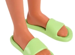 عروسک پسر باربی Fashionistas Ken مو قهوهای با دمپایی سبز