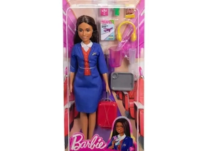 عروسک باربی 30 سانتی مهماندار هواپیما