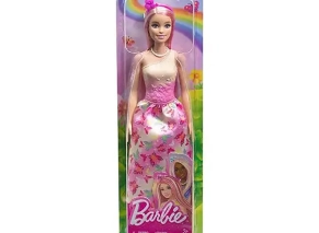 عروسک باربی پرنسس با موی صورتی