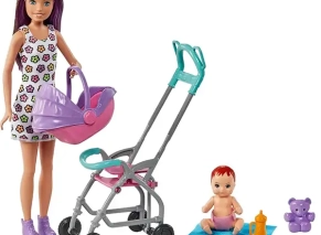 ست عروسک پرستار بچه باربی