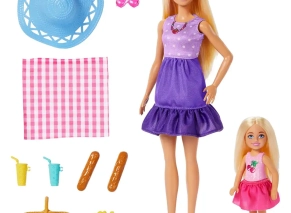 تمام آیتم های ست پیکنیک عروسک باربی