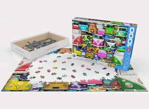 پازل 1000 تکه یوروگرافیکس طرح ونهای فولکس